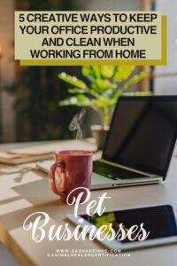 5 creative Ways to keep your office productive and clean when working from home